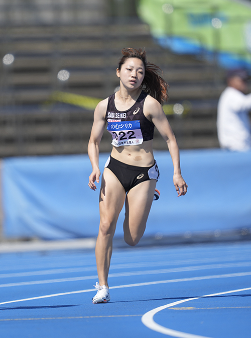 女子陸上競技部の平木選手が2024オールスターナイト陸上 400mに出場し、自己記録を更新！ | OSAKA SEIKEI TOPICS |  大阪成蹊大学